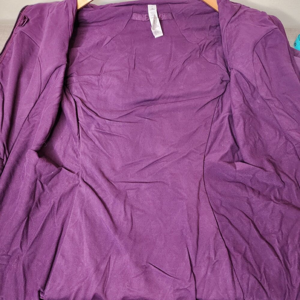 Lululemon Rush Hour Jacket Womens 6 Magenta Purple Athletic Running Jog Gym - Picture 10 of 16